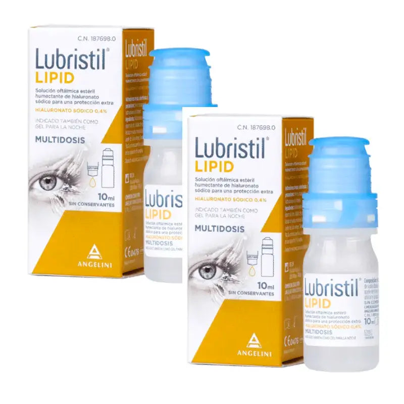 Lubristil Lipid, paquet de 2 x 10 ml