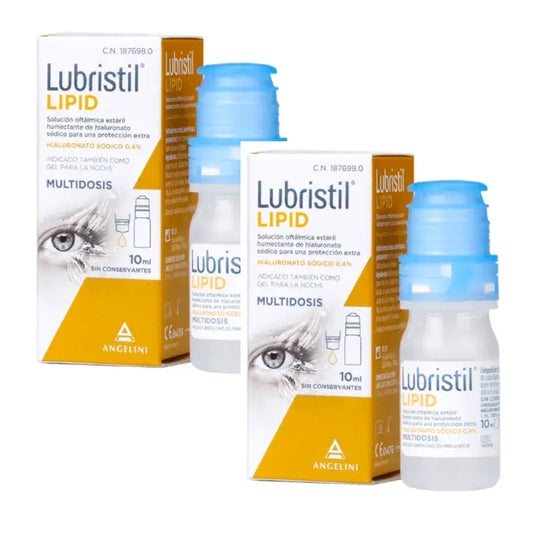 Lubristil Lipid, paquet de 2 x 10 ml