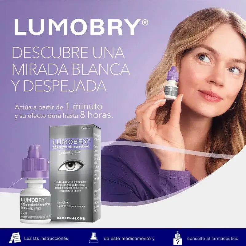 Lumobry 0,25 mg/ml, collyre en solution, 7,5 ml