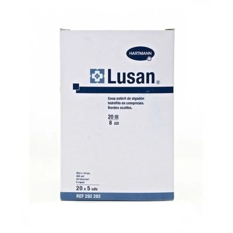 Lusan Compresses stériles 100 unités 20X7 cm