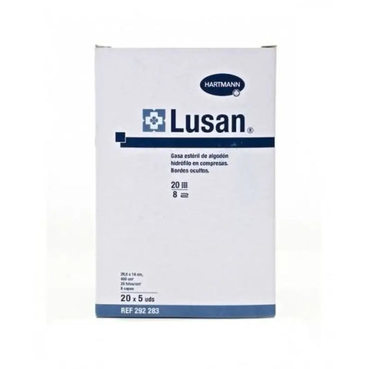 Lusan Compresses stériles 100 unités 20X7 cm