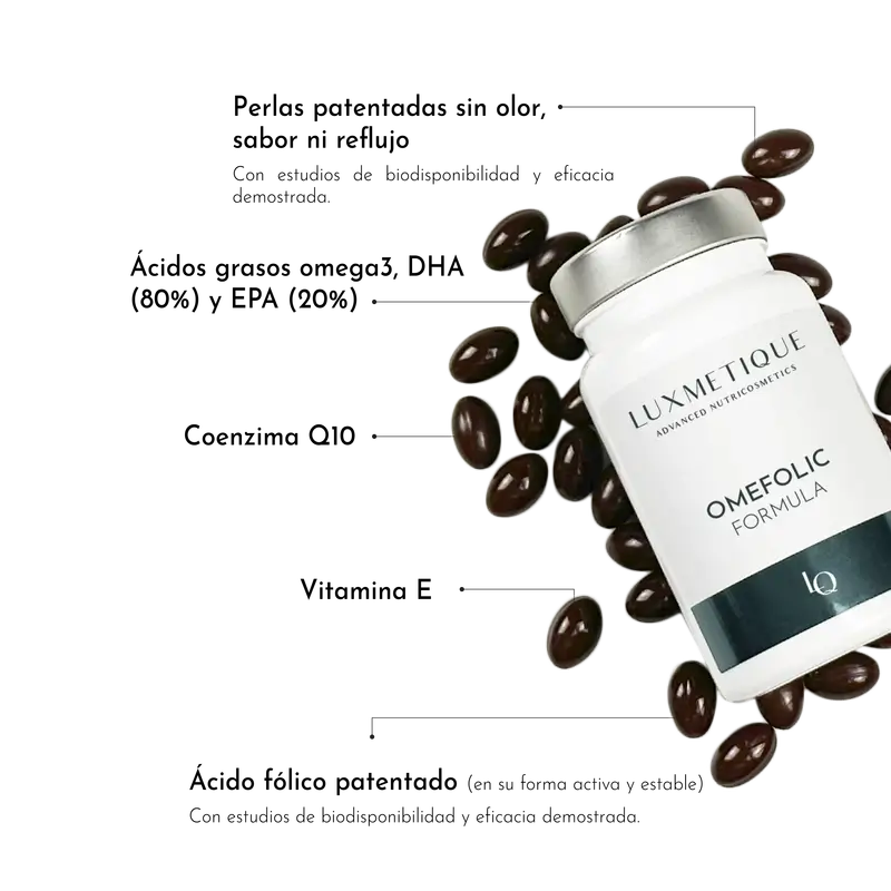 Luxmetique Formula Omefolic 60 perles