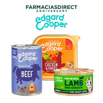 EDGARD & COOPER 20% DTO COMIDA HÚMEDA - ANIVERSARIO - SEMANA DE LA MASCOTA (5 OCTUBRE 2026)