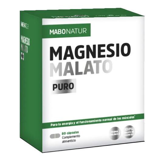 Mabonatur Pure Magnesium Malate, 80 gélules