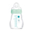 Mam Baby Biberon Crystal Feel Good Bleu mat, 170Ml