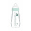 Mam Baby Biberon Crystal Feel Good Bleu mat, 260Ml
