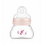 Mam Baby Feel Good Bouteille en verre rose mat, 90 ml