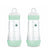 Mam Baby Easy Start Anti-Colic Bottle Bright Blue, 2X320Ml