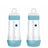Mam Baby Easy Start Biberon Anti-Colique Bleu Mat, 2X320Ml