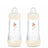 Mam Baby Easy Start Biberon neutre anti-colique brillant, 2X320Ml