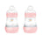 Mam Baby Easy Start Biberon anti-colique rose vif, 2X160Ml