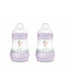 Mam Baby Easy Start Biberon Anti-Colique Rose Mat, 2X160Ml