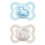 Mam Baby Sucette Air Silicone Bleu 2-6M, 2 unités