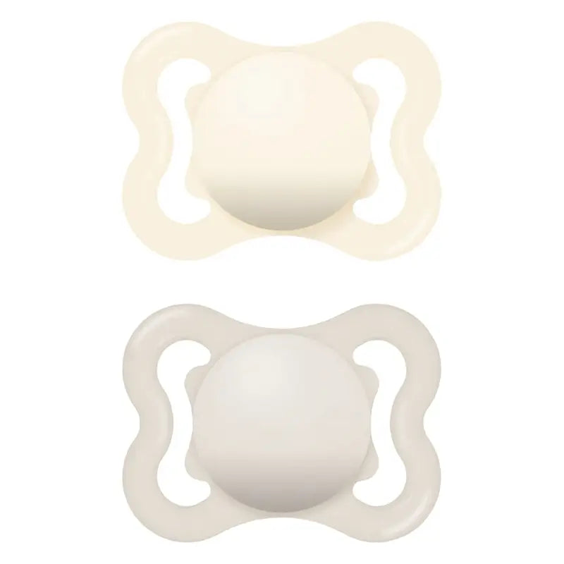 Mam Baby Sucette Air Silicone Neutre 2-6M, 2 unités