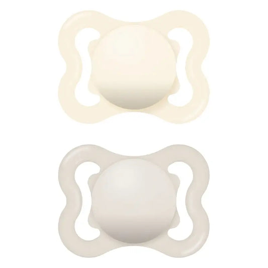 Mam Baby Sucette Air Silicone Neutre 2-6M, 2 unités
