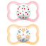 Mam Baby Sucette Air Silicone Rose +16M, 2 Unités
