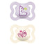 Mam Baby Sucette Air Silicone Rose 2-6M, 2 Unités