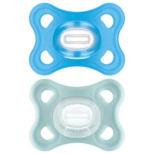 Mam Baby Comfort Soother Blue 3-12M, 2 unités