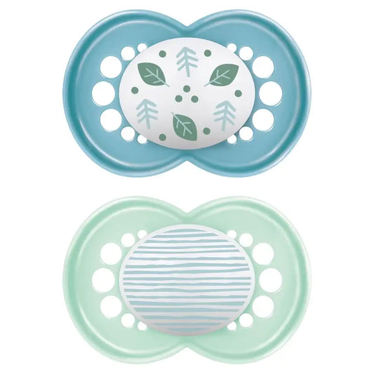 Mam Baby Sucette Original en Silicone Neutre 2-6M, 2 Unités