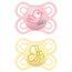 Mam Baby Sucette Perfect Silicone Pink 2-6M, 2 unités