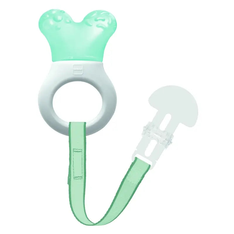 Mam Baby Teether Mini Cooler & Clip Bleu