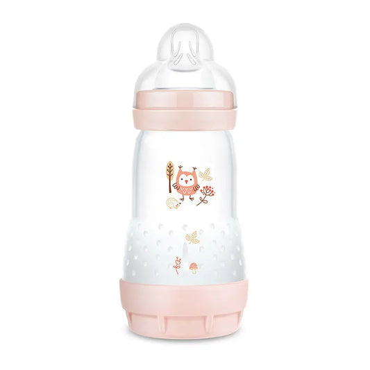 Biberon Mam Anti-colique rose mat, 260 ml