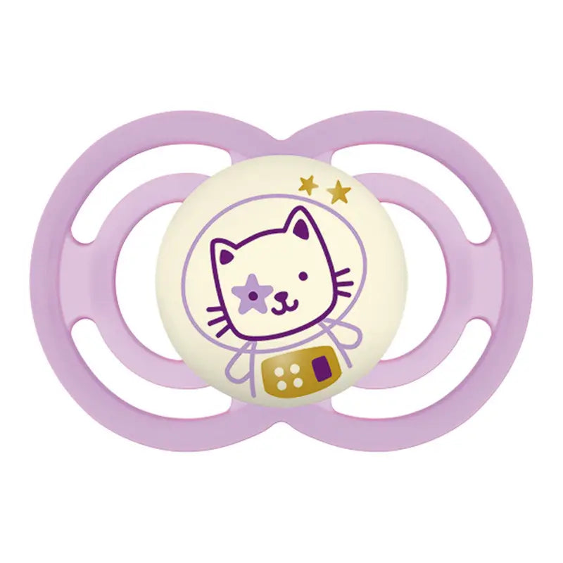 Mam Soother Perfect Night 16+ Silicone Pink, 1 pièce