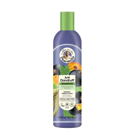 Mama Pharmelia Shampooing Goodbye Dandruff Shampooing Birch & Blackcurrant 500 Ml