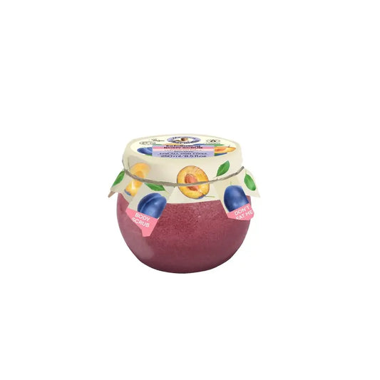 Mama Pharmelia Exfoliating Skin Renewing Body Scrub with Farm Plum, 250 Ml