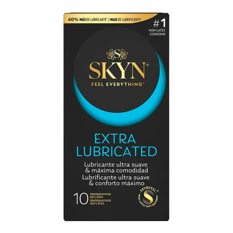 Préservatifs Skyn Extra Lubrifiés , 10 pcs.