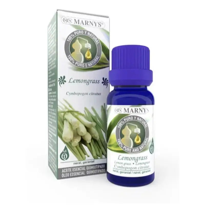 Marnys Lemongrass Huile Essentielle Alimentaire 15Ml.