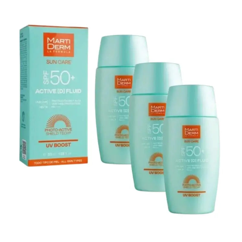 Martiderm Active [D] Fluide Spf50+, 3X50 Ml