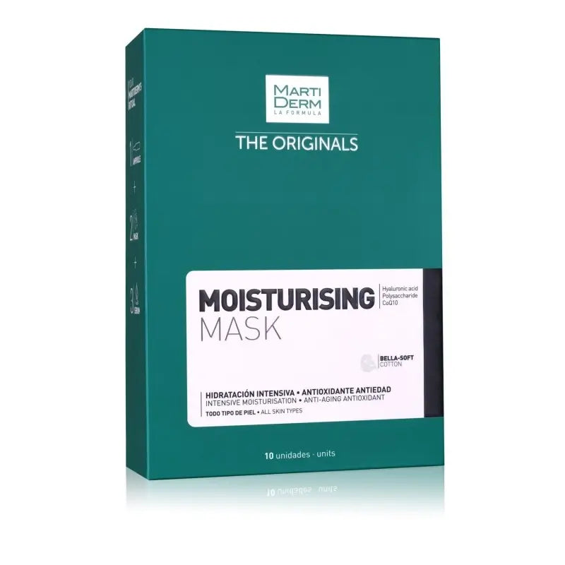 Martiderm Masque Hydratant Masque Hydratant Intensif 10 unités