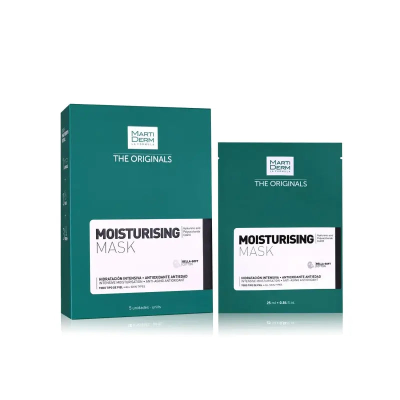 Martiderm Masque Hydratant Masque Hydratant Intensif 10 unités
