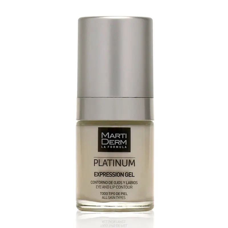 Martiderm Platimnium Expression Gel Contour des Yeux et des Lèvres 15 ml