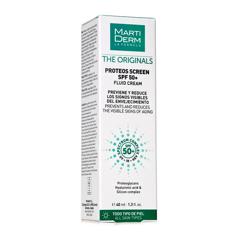 Martiderm Proteos Screen SPF50+ Crème fluide 40 ml