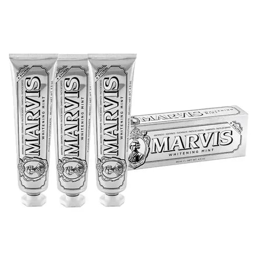Marvis Triplo Dentifrice blanchissant à la menthe, 3 x 85 Ml