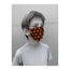 Fuli Hallowen Pumpkin Mask Black Size M