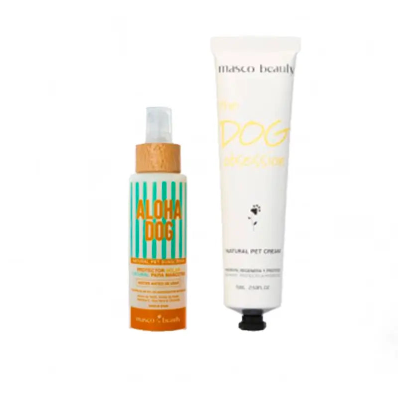 Masco Beauty Spray solaire pour chiens, 125ml + Pad Cream, 75ml