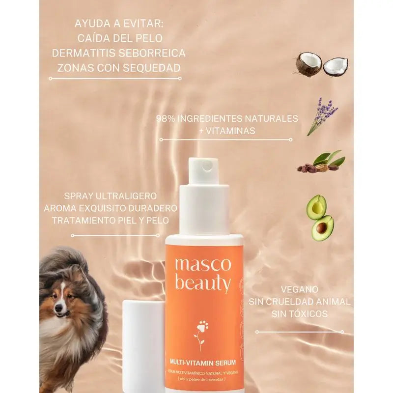 Masco Beauty Sérum multivitaminé pour chiens, 50ml