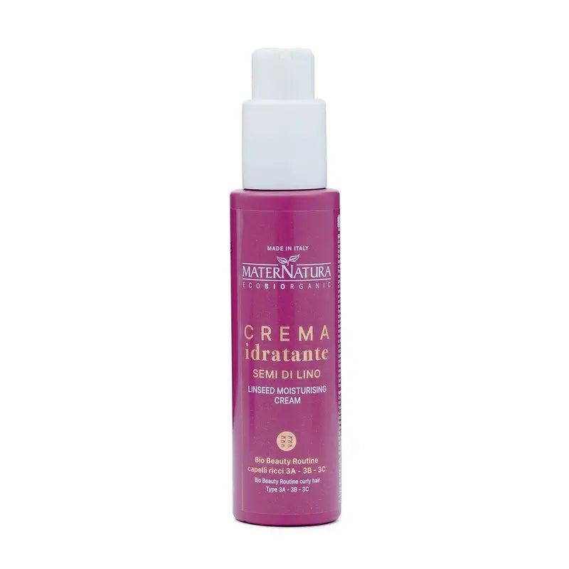 Maternatura Curly Hair Finish Cream With Linen, 100 ml