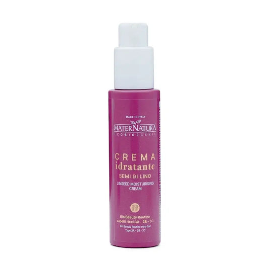 Maternatura Curly Hair Finish Cream With Linen, 100 ml