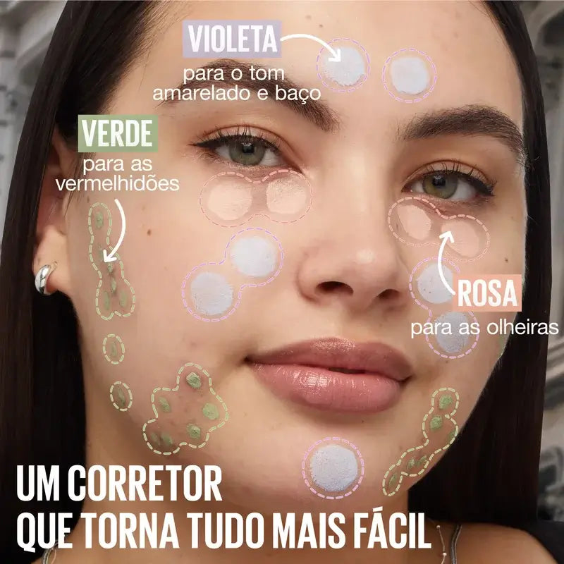Maybelline Concealer Eraser Rose foncé