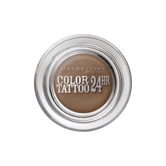 Maybelline New York Color Tattoo 24h Long Lasting Eyeshadows, 35 On et Bronze gold