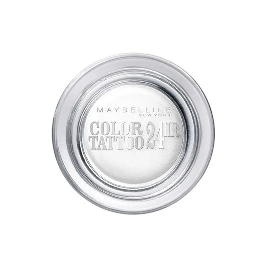 Maybelline New York Color Tattoo 24h Long-Lasting Eyeshadow, 45 Infinite White blanc