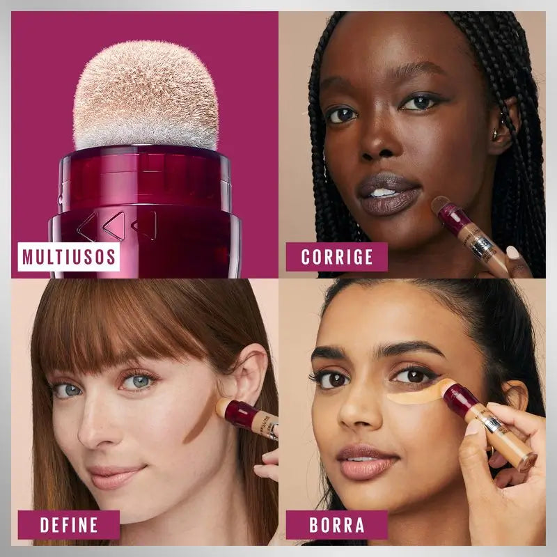 Maybelline New York Multi-Purpose Moisturising Concealer Eraser, Shade 00 Ivory