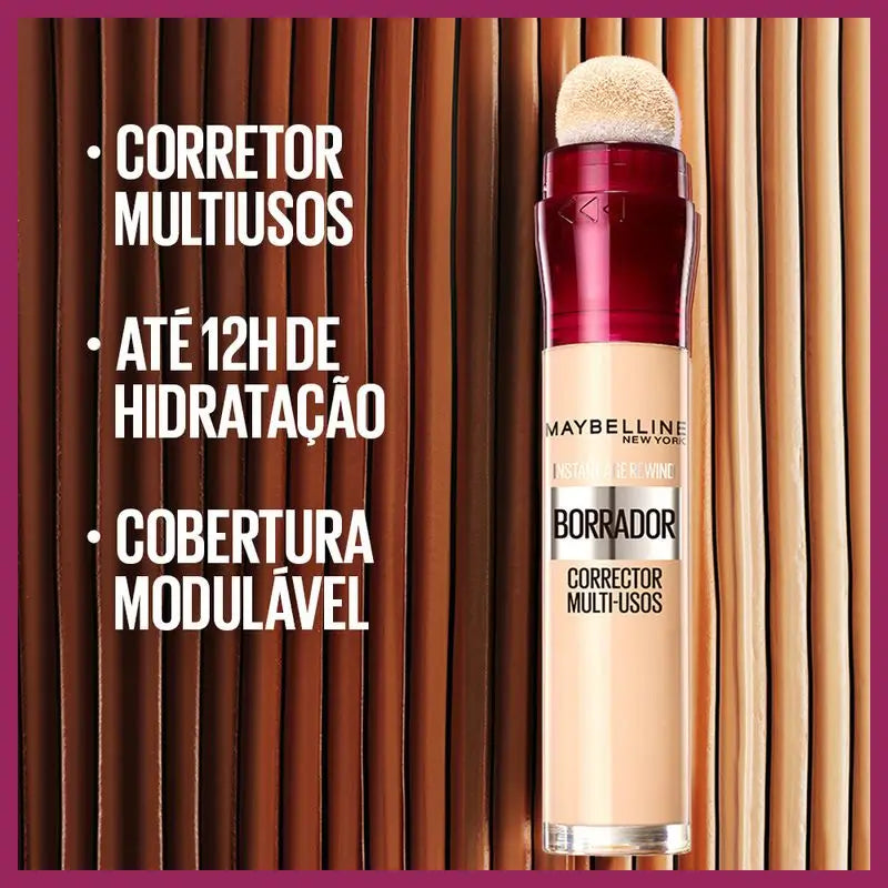 Maybelline New York Multi-Purpose Moisturising Concealer Eraser, Shade 10 Caramel