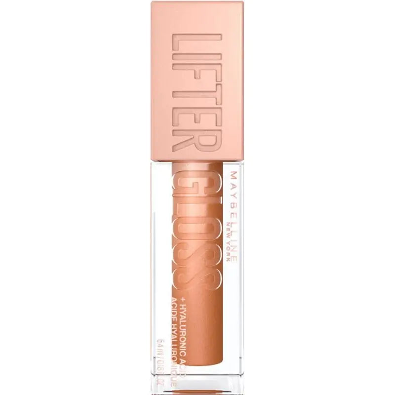 Maybelline New York Lifter Gloss Bronzed Lip Gloss, Hydratation intense, lèvres repulpées. Teinte 19 Or
