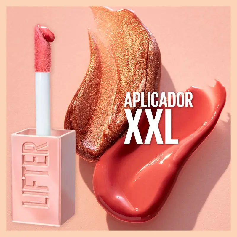 Maybelline New York Lifter Gloss Bronzed Lip Gloss, Hydratation intense, lèvres repulpées. Teinte 20 Soleil