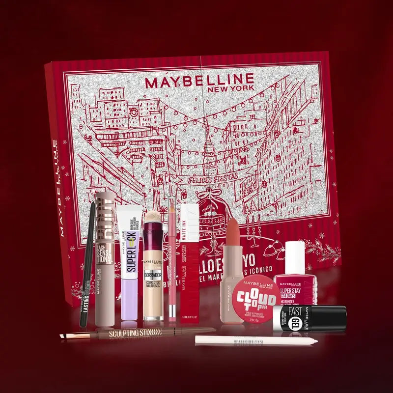 Calendrier de l'Avent Maybelline, 12 produits